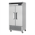 Thumbnail image #1 for Turbo Air Super Deluxe Two-Section Reach-In Freezer, 29.19 Cu. Ft., Stainless Steel, Bottom Mount Compressor