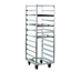 Thumbnail image #1 for New Age Heavy-Duty Roll-In Refrigerator/Proofer Rack, Open Frame Aluminum, 11 Sheet Pan Capacity