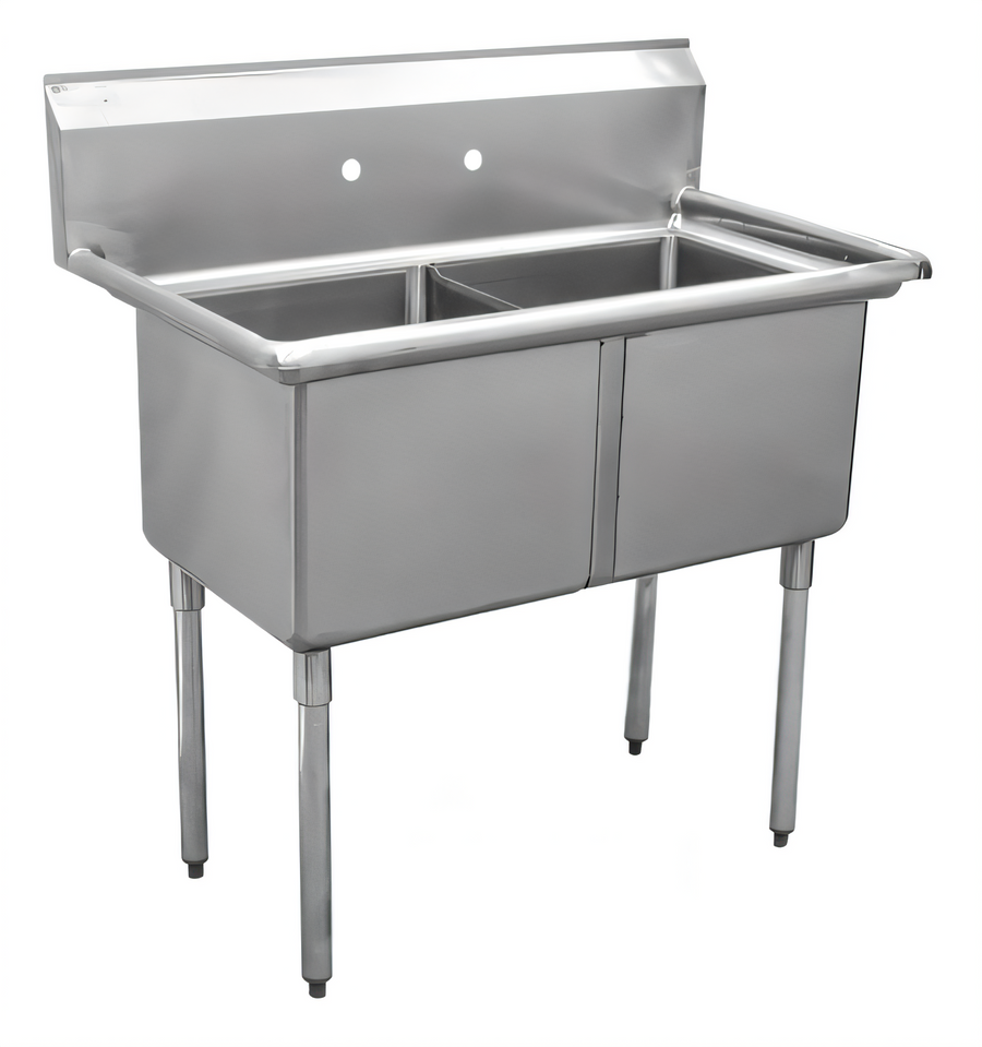 Product image #1 for Serv-Ware D2CWP1620 Compartment Sinks