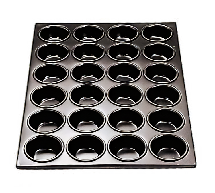 Product image #1 for Admiral Craft Non-Stick Aluminum 24-Cup Muffin Pan, 20-1/2 x 14 x 1-1/4 Inch