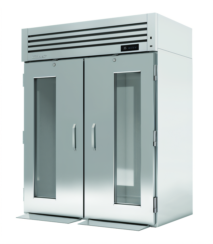Product image #1 for Turbo Air PRO Series Roll-In Two-Section Reach-In Refrigerator with Two Glass Doors