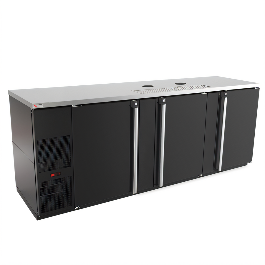 Product image #1 for Pro-Line E-Series Three-Section Draft Beer Cooler, 95.5-Inch W, Self-Contained Refrigeration