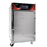 Cres Cor Insulated Stainless Steel Mobile Under-Counter Radiant Heated Cabinet, 1 Compartment, 5 Full-Size Pan Capacity