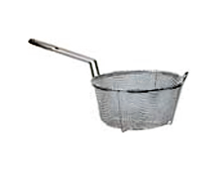 Product image #1 for Admiral Craft 11-1/4 Inch Round 6-Mesh Fryer Basket, Nickel Plated Steel
