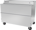 Thumbnail image #1 for Beverage-Air SMF58HC-1-S Single Access Forced-Air School Milk Cooler, 58-Inch Wide, 24 Cu. Ft., Stainless Steel