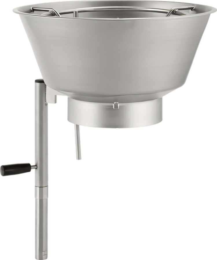 Product image #1 for Hobart 300IFD-HOPPER Bulk Feed Hopper and Cylinder Set for Commercial Food Processors, Stainless Steel
