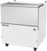 Thumbnail image #1 for Beverage-Air SM34HC-W-02 34-Inch Single-Access Cold Wall School Milk Cooler, 12.73 Cu. Ft., White Exterior, Stainless Interior