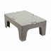 Thumbnail image #1 for Cambro S-Series Polypropylene Solid-Top Dunnage Rack, 30 x 21 x 12 Inches, 1500-Lb. Capacity, Speckled Gray