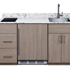 Thumbnail image #1 for Summit Commercial Summit Appliance CALDERADB33I Turnkey Caldera Kitchen, ADA-compliant kitchenette with refrigeration, cooking, sink, and storage