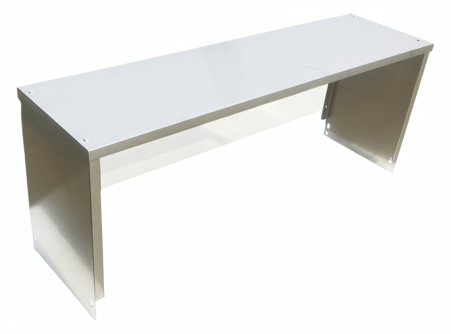 Product image #1 for Omcan USA 3-Pan Steam Table Sneeze Guard, 44 x 12 x 15 Inches