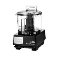 Waring Commercial 3.5-Quart LiquiLock Sealed Batch Bowl Food Processor, 1 HP