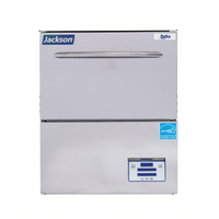 Delta HT-E-SEER High Temperature Sanitizing Door-Type Undercounter Glasswasher with Steam Elimination & Energy Recovery