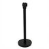 Thumbnail image #1 for Winco Portable Crowd Guidance System with Heavyweight Base, 34-Inch Black Post, and 6.5-Foot Retractable Black Belt