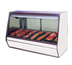 Thumbnail image #1 for Howard-McCray 32E Series 74-Inch Remote Single-Duty Endless Design Red Meat Service Case with LED Lighting