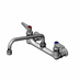 Thumbnail image #1 for Single Pantry Wall-Mount Mixing Faucet with 10-Inch Swing Nozzle and 2.2 GPM VR Aerator