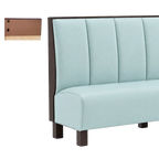 Thumbnail image #1 for ATSMFG ATS AT&S-ASWB-K48-3CH GR7 Kevin Wall Booth, 48" high, 3-channel back, removable sinuous spring seat with connecting links, upholstered, heavy