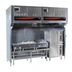 Thumbnail image #1 for Wells WVU-96SS 96-Inch Universal Ventless Hood System with Stainless Steel Stand