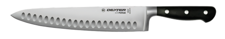 Product image #2 for Dexter Russell iCUT-FORGE 10-Inch Forged Duo-Edge Chef's Knife with Black POM Handle