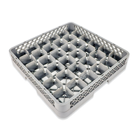 Crestware 36-Compartment Full-Size Compartment Glass Rack Base
