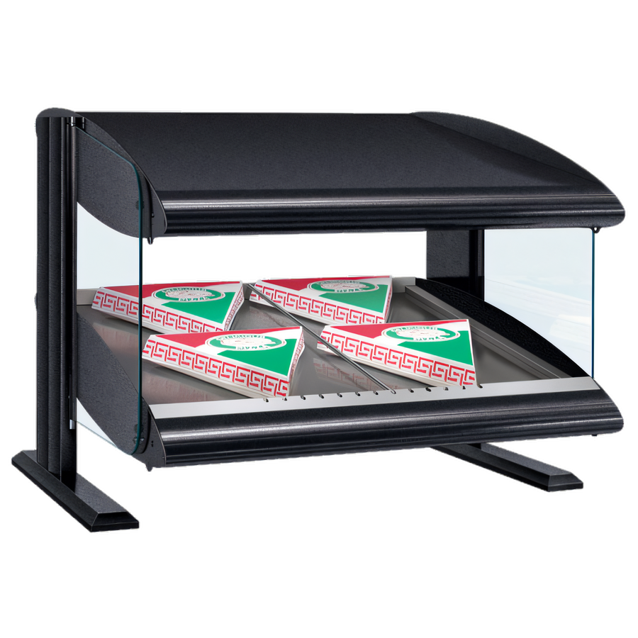 Product image #1 for Hatco 54-Inch Countertop Slant Heated Merchandiser with LED Lighting