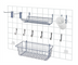 Thumbnail image #1 for Quantum Store Grid Accessory Pack with Basket, Lid Holder Drying Rack, Cylinder Holder, Flatware Cylinder and Hooks