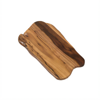American Metalcraft Naturals Organic Free-Form Acacia-Pattern Melamine Serving Board