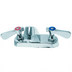 Thumbnail image #1 for Advance Tabco Heavy-Duty Deck-Mounted Lead-Free Lavatory Faucet, 4 Inch Centers, 3-1/2 Inch Fixed Spout
