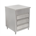 Thumbnail image #1 for John Boos 24 Inch W x 30 Inch D 3-Tier Stainless Steel Drawer Cabinet with Flat Top