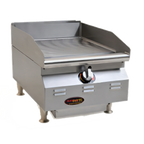 Thumbnail image #1 for Eagle Group RedHots CLAGGD-15-LP Extra-Deep 15-Inch Countertop LP Gas Griddle with Manual Controls, 3/4-Inch Smooth Steel Plate