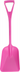 Thumbnail image #1 for Sparta® 11-Inch Pink One-Piece Polypropylene Food Service Shovel