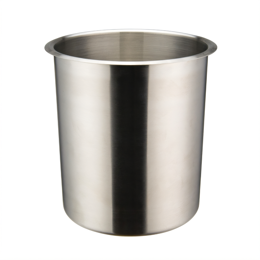 Product image #1 for Winco Prime Round Stainless Steel Bain-Marie Pan, 4.25 Qt