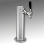 Thumbnail image #1 for Perlick Corporation 66585C-1 Draft Arm Style Single-Faucet Beer Dispensing Kit for H Series Cabinets with 5 lb CO2 Cylinder