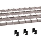 Thumbnail image #1 for Metro Super Erecta 2442DRK4 42 x 24 in. Lift-Off Wire Deck Dunnage Shelf, Gray Epoxy-Coated, 1,300 lb. Capacity
