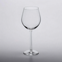 Lucaris Shanghai Soul Burgundy Stemmed Wine Glass, 22.5 oz, Clear