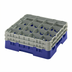 Thumbnail image #2 for Cambro Camrack® Full-Size 16-Compartment Glass Rack with 2 Soft Gray Extenders