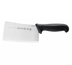 Thumbnail image #1 for Mundial 6-Inch x 3-Inch High Carbon Stainless Steel Cleaver with Black Polypropylene Handle