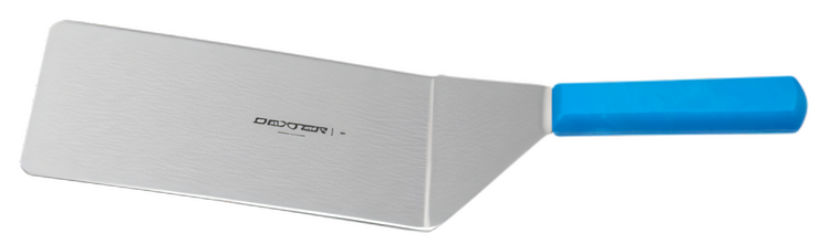 Product image #2 for Basics Stainless Steel Steak Turner with Offset Blade and Blue Handle