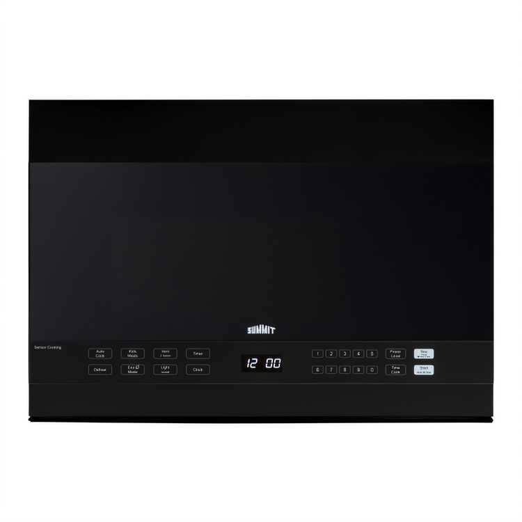 Product image #1 for 24 Inch Over-the-Range Commercial Microwave Oven, 1.4 Cu. Ft., 1000 Watt, Black