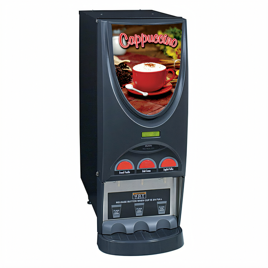 Product image #1 for BUNN iMIX-3 Powder-Based Hot Beverage Dispenser with 3 8-Lb Hoppers