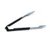 Thumbnail image #1 for Jacob's Pride 9-1/2 Inch Stainless Steel Utility Tongs with Black Kool-Touch Handle