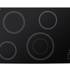 Thumbnail image #1 for Summit Commercial CR4B30T11B 30-Inch Built-In 4-Burner Radiant Electric Cooktop, Black Ceramic Glass, Digital Touch Controls