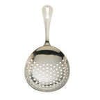 Thumbnail image #1 for Mercer Culinary Barfly M37028 6-1/2 Inch 18/8 Stainless Steel Julep Strainer with Welded Handle and Hanging Hole Case of 12