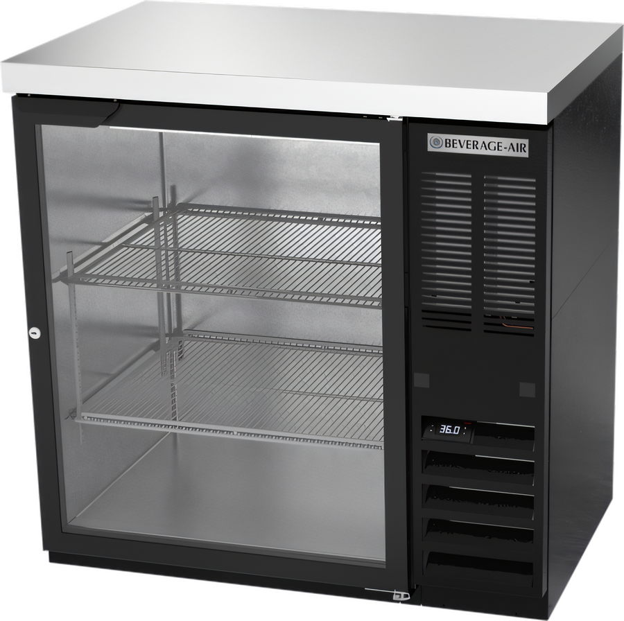 Product image #1 for Beverage Air BB36HC-1-G-B-27 Back Bar Coolers