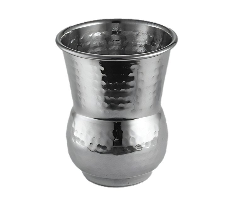 Product image #1 for American Metalcraft Moroccan Tumbler, 12 oz Stainless Steel, Hammered Finish