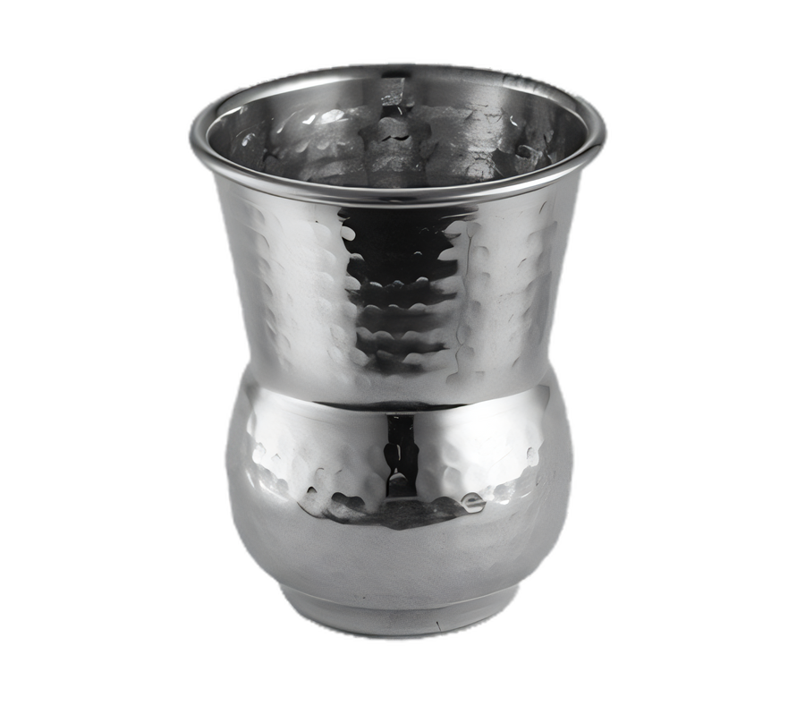 Product image #1 for American Metalcraft Moroccan Tumbler, 12 oz Stainless Steel, Hammered Finish