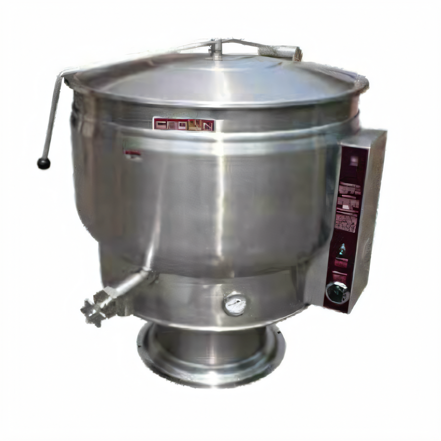 Product image #1 for Crown EP-40F 40 Gallon Electric Full Jacketed Stationary Kettle