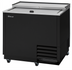 Thumbnail image #1 for Turbo Air Super Deluxe 36-3/4-Inch Wide Glass Chiller & Froster, 9.74 Cu. Ft., Self-Contained, Side-Mount, Top Sliding Lid