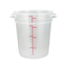 Thumbnail image #1 for Winco PTRC-4 Commercial Food Storage Containers Case of 12