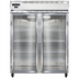 Thumbnail image #1 for Continental Refrigerator 2FENGD Extra-Wide Two-Section Reach-in Glass Door Freezer