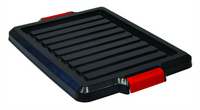 Quantum LID1915BK Food Boxes Case of 6